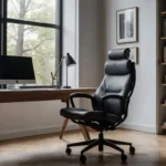 Ergonomic Chair: Find the Best for Comfort & Back Pain A modern workspace with a sleek ergonomic chair