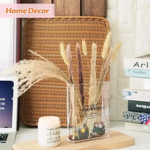 Book-Shaped Vase for Flowers, Book Lovers decor