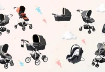Baby Gear Reviews: Best Strollers, Car Seats & More Collage of essential baby gear