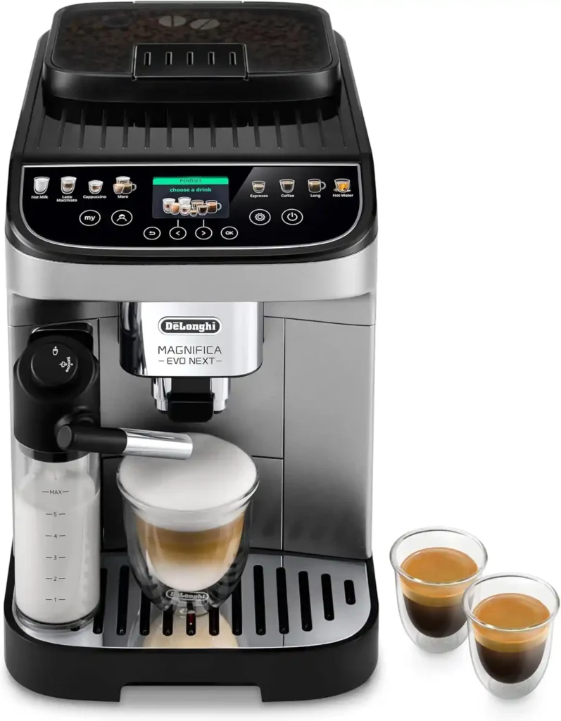 Best AI Coffee Machine for Smart Brewing 2 De'Longhi Magnifica Evo Next Fully Automatic Espresso Machine