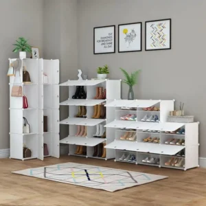 HOMIDEC Shoe Rack, 8 Tier Shoe Storage Cabinet