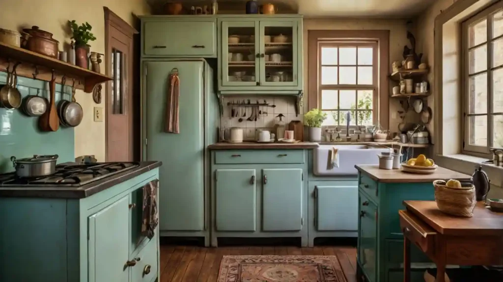 Crafting the Perfect Vintage-Style Tiny Kitchens 1 Inspiring Vintage-Style Tiny Kitchens