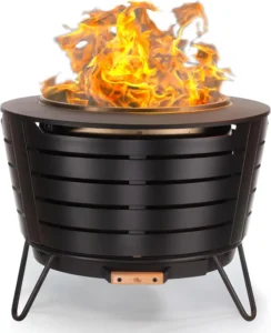 TIKI 25-Inch Smokeless Patio Fire Pit