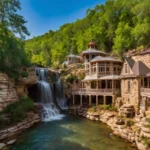 A charming view featuring Eureka Springs Arkansas Attractions.