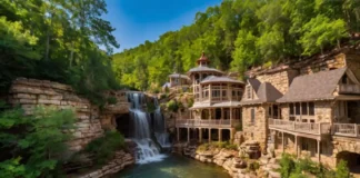 A charming view featuring Eureka Springs Arkansas Attractions.