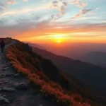 Scenic Trails: Best National Hikes in the U.S. A panoramic view of a scenic trails