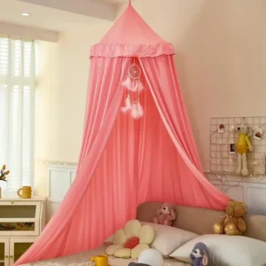 Dix-Rainbow Princess Bed Canopy for Kids
