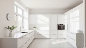 Handleless Kitchen Cabinets Benefits