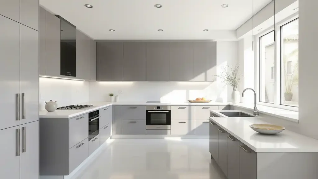 Handleless Kitchen Cabinets Inspiration
