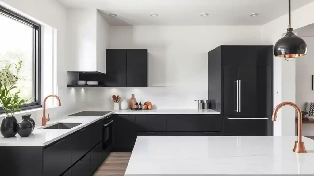 Monochrome Kitchen Ideas for a Stylish Modern Home 1 Monochrome Kitchen is Elegant and Bold