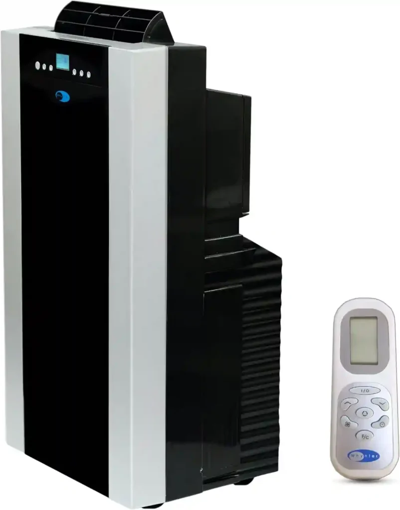 Small Portable AC Reviews: Compact Cooling That Works 2 Whynter Portable Air Conditioner 14,000 BTU with Dual Hose Dehumidifier