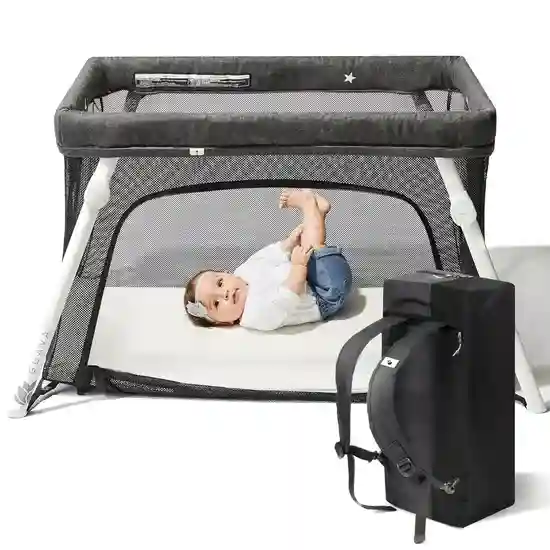 Baby Gear Reviews: Best Strollers, Car Seats & More 9 Guava Lotus Travel Crib with Lightweight Backpack Design