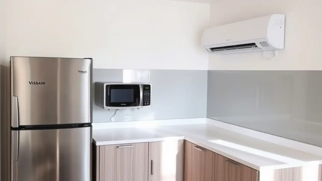Modern kitchen with a Vissani Appliances