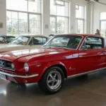 Collectible Classic Cars Under 100K That Will Soar in Value A lineup of gleaming collectible classic cars parked in a sunlit showroom