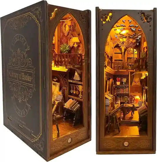 CRIOLPO Book Nook Kit