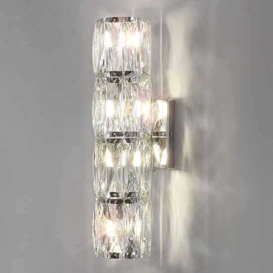Crystal Porcelain LED Wall Lamp