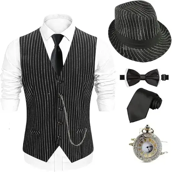 EFORLED 1920s Mens Fashion