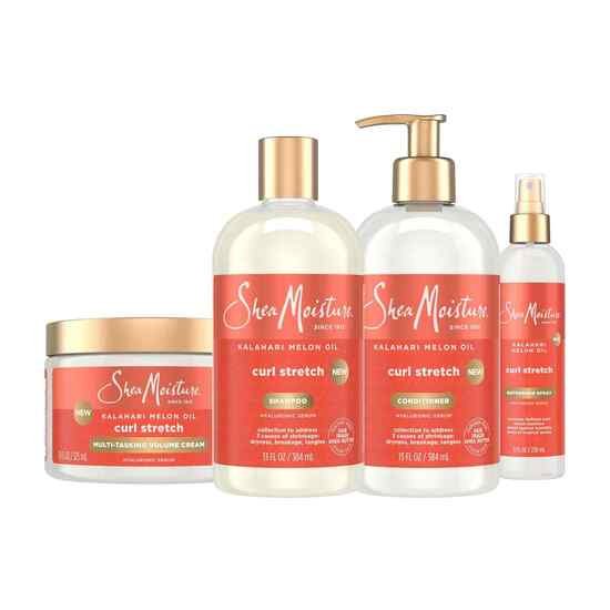 SheaMoisture Curl Stretch Shampoo, Conditioner