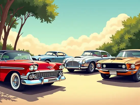 luxury classic car