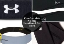 stylish comfortable no slip headband for work