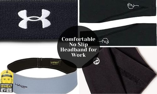 stylish comfortable no-slip headband for work
