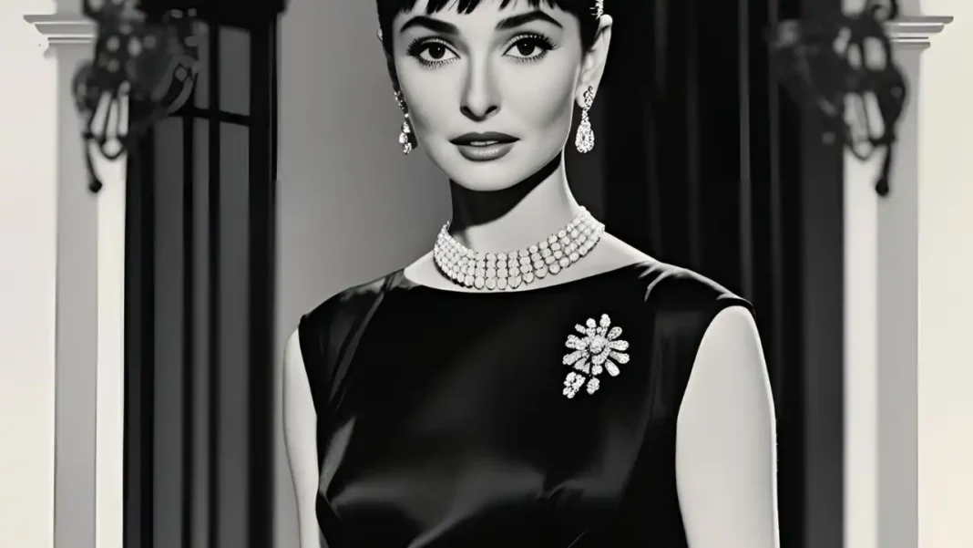 vintage-inspired Audrey Hepburn Little Black Dress vintage-inspired Audrey Hepburn Little Black Dress