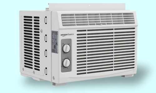 Amazon Basics 5000-BTU Small Window Air Conditioner