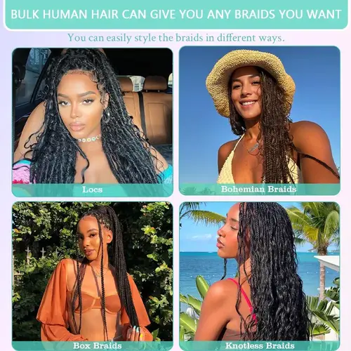 Bohemian Knotless Braids