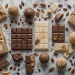 Fancy Chocolate Brands for Luxury Taste A flat lay of luxury Fancy Chocolate Brands