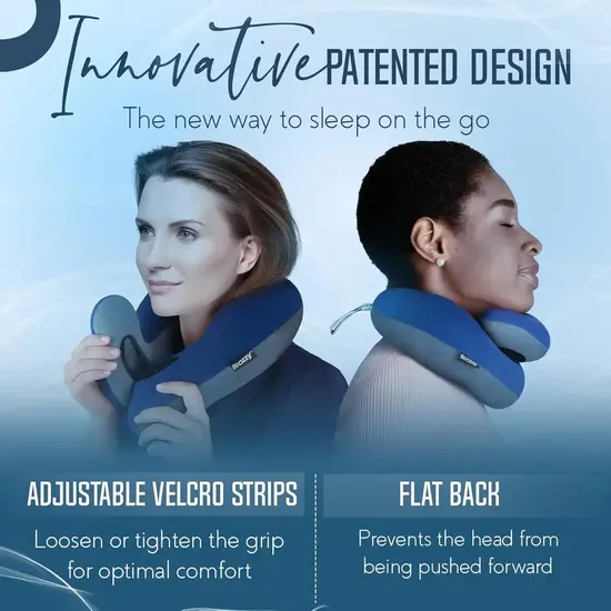 BCOZZY Travel Neck Pillow for Airplane