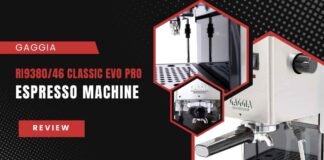 Gaggia Classic Evo Pro Espresso Machine in deprth review