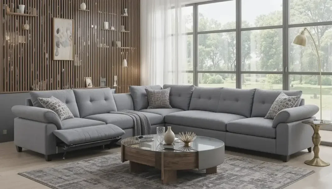 luxurious L-shaped corner sofa beds