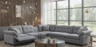 luxurious L-shaped corner sofa beds