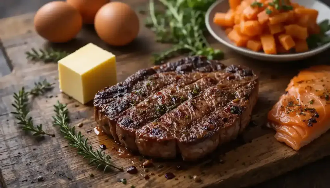 mouthwatering close-up of Carnivore Diet recipes