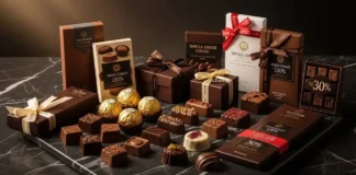 Expensive Chocolate Brands: The Definitive Guide to the World’s Most Exquisite Chocolatiers A luxurious assortment of the world’s most expensive chocolate brands displayed on a dark marble surface