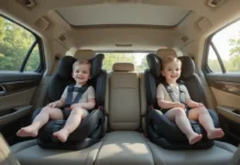 High-quality convertible car seat