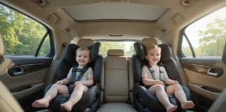 High-quality convertible car seat