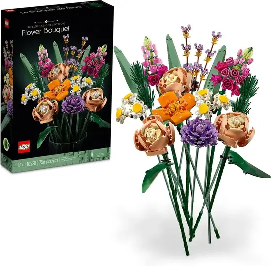 LEGO Botanicals Flower Bouquet Building Set