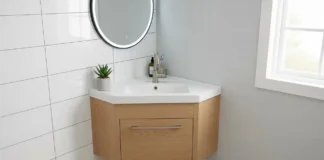 Small Corner Vanity Sink: Maximizing Space With Style and Function Small Corner Vanity Sink Maximizing Space With Style and Function