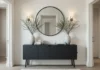 Scandinavian Black Entryway Table Decor Ideas (Elegance Meets Function) beautifully styled Scandinavian Black Entryway Table