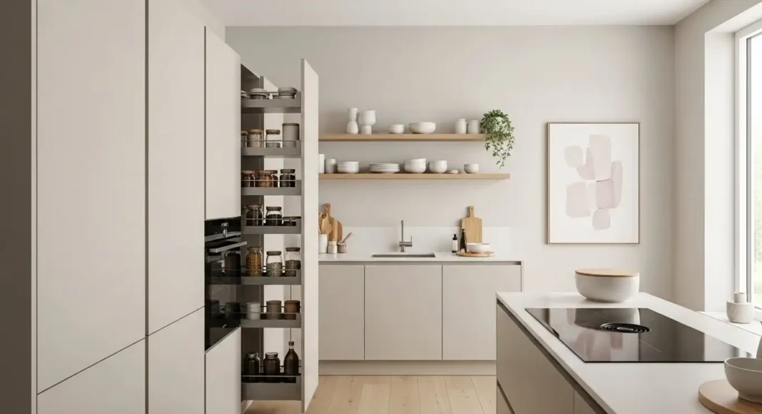 modern small kitchen space saving solutions