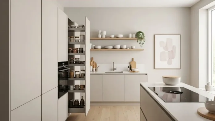 modern small kitchen space saving solutions