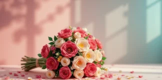 Romance LEGO Flowers: The Ultimate Guide to Timeless, Creative Gifting romantic LEGO flower bouquet arranged on a minimalist table