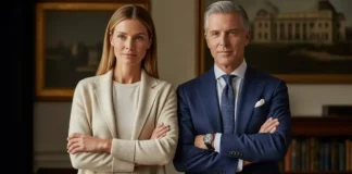 Old Money Outfits Guide to Timeless, Classic Elegance woman and man wearing timeless old money outfits