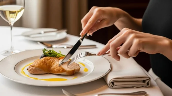 Learn the proper use of utensils in fine dining etiquette