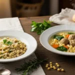 Acini Di Pepe Recipes That Bring Comfort & Flavor (7 Ideas) food photography of acini di pepe recipes