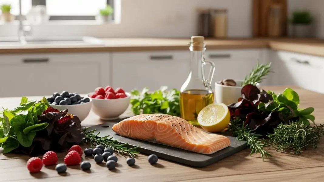 healthy kitchen scene Feauturing Natural Mounjaro Recipe for Weight Loss