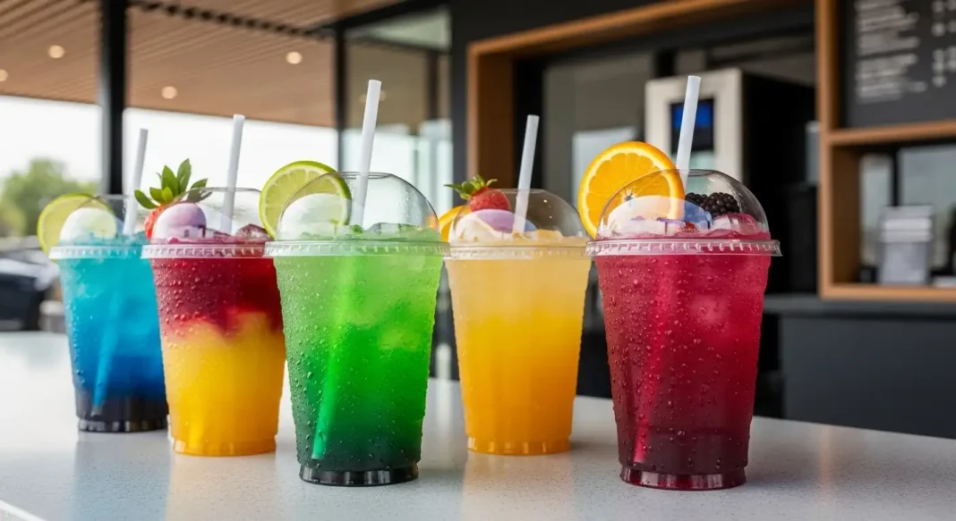 7 brew secret menu energy drinks served iced with vibrant fruit flavors