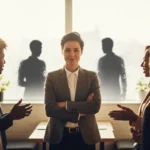 Confident individual standing comfortably in a social setting, symbolizing overcoming Social Imposter Syndrome and building authentic social confidence