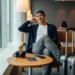 a relaxed traveler featuring stress-free travel